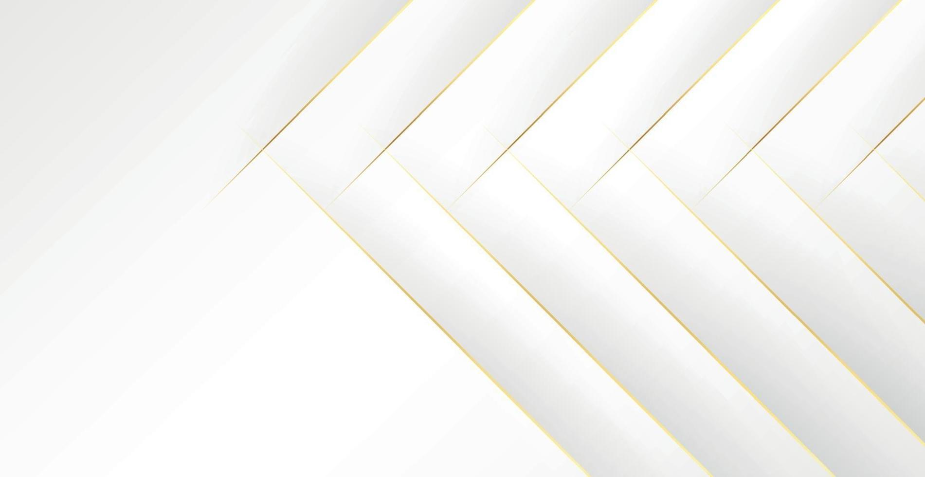 astratto grigio - sfondo bianco con linee dorate - vettore