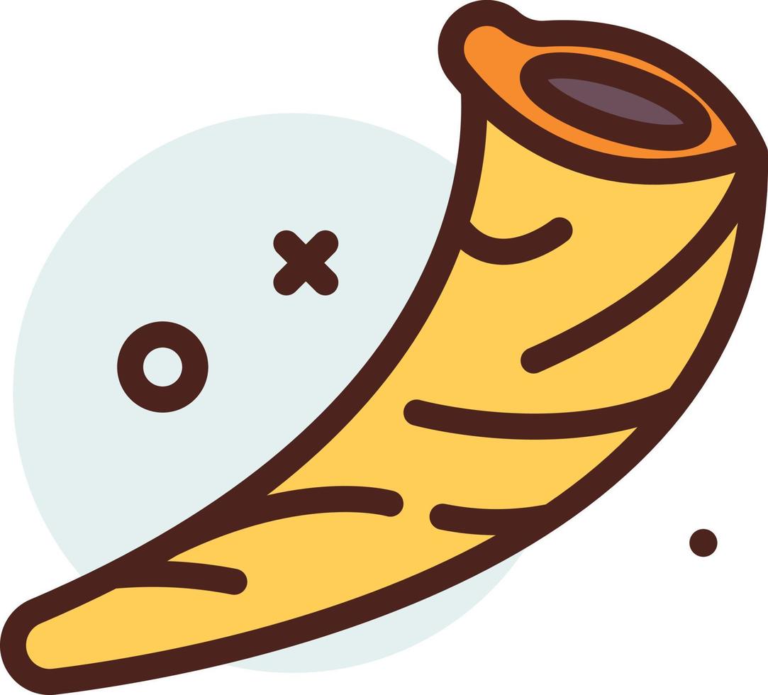 shofar illustrazione vettore