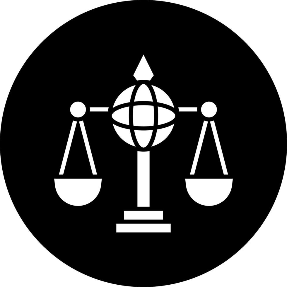 globale legge vettore icona design