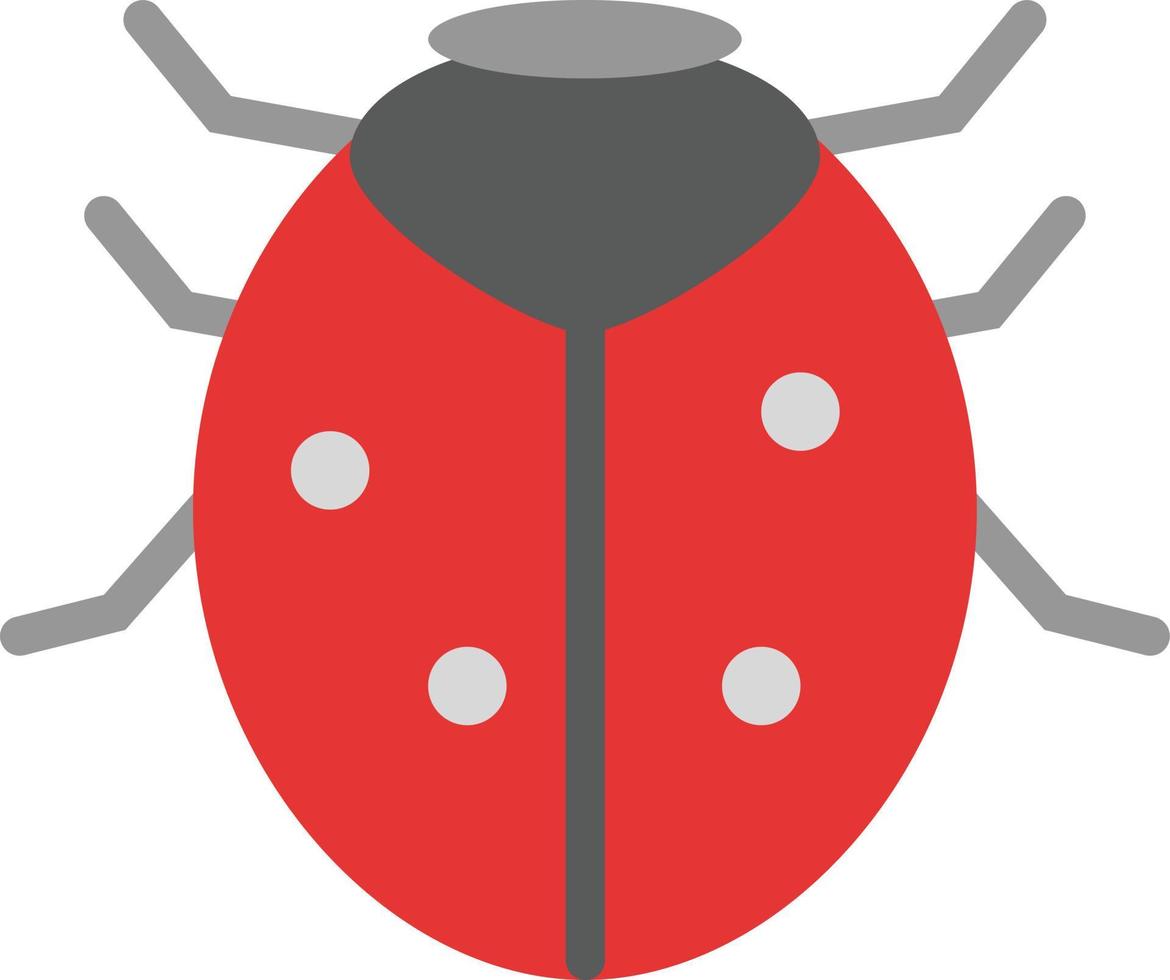 redbug illustrazione vettore