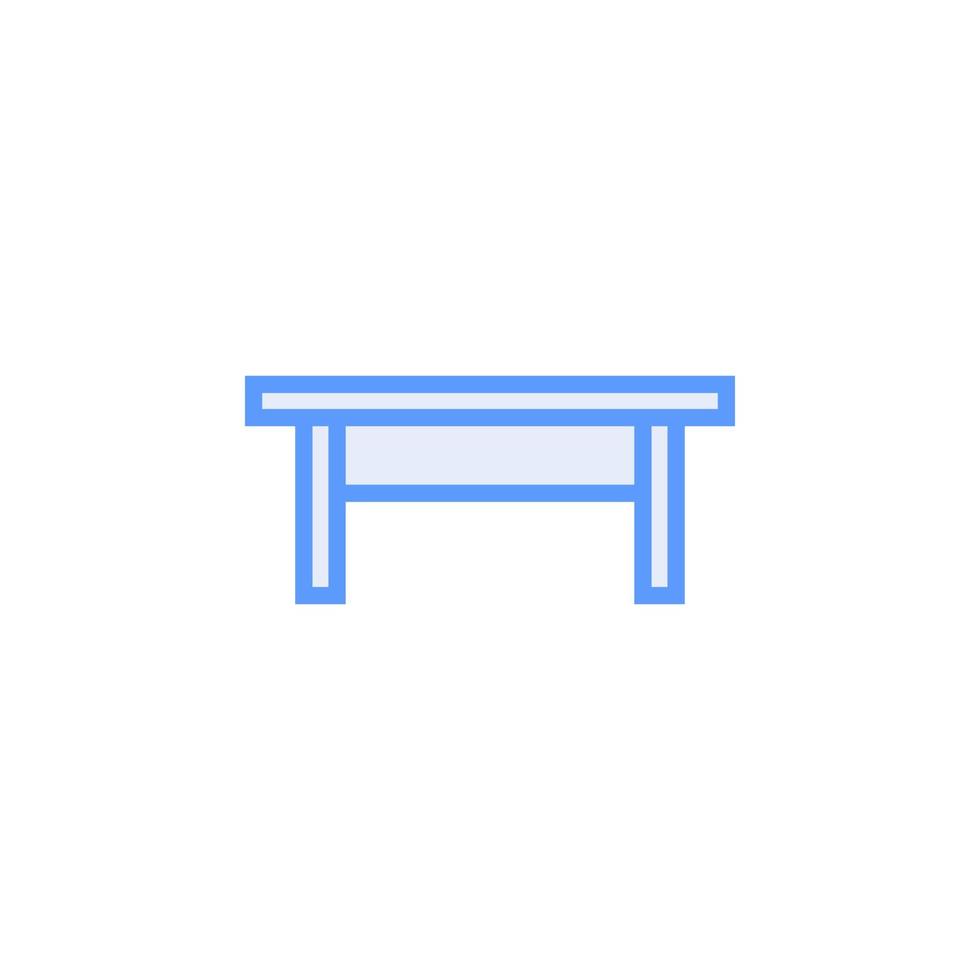 tavolo icona vettore per sito web, ui essenziale, simbolo, presentazione