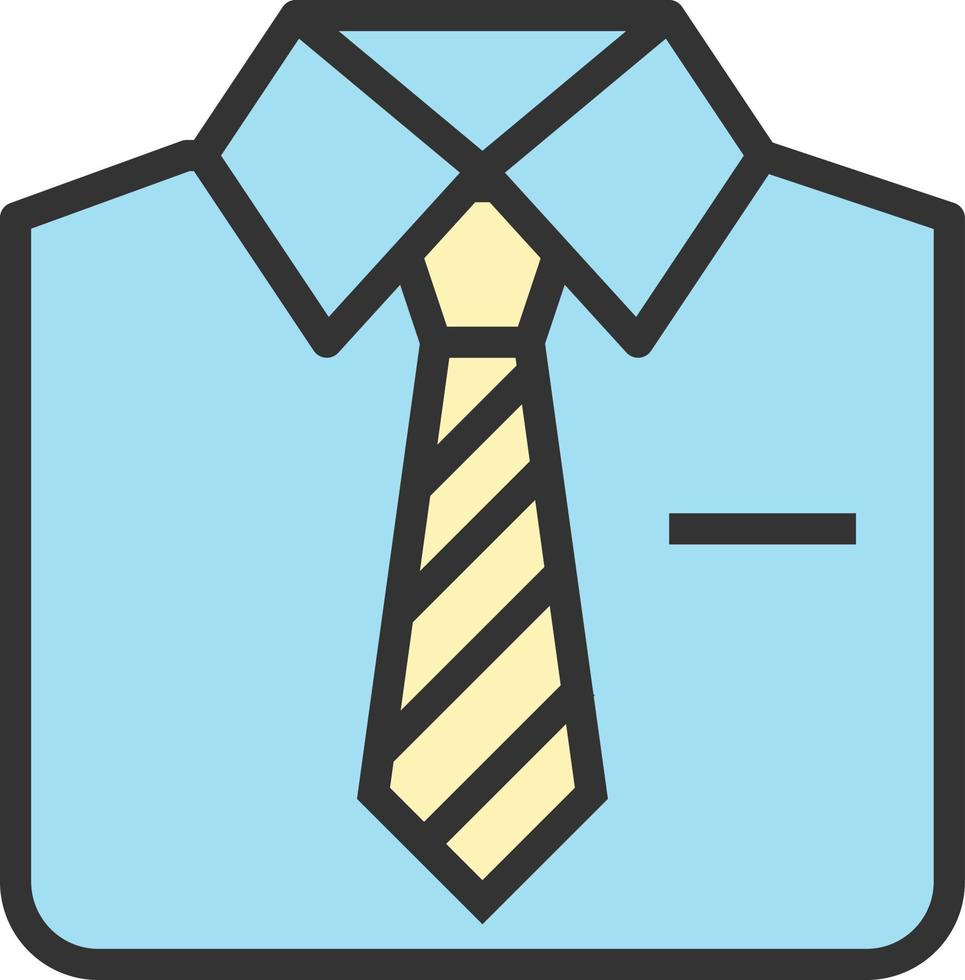 abiti-blu-con-cravatta illustrazione vettore