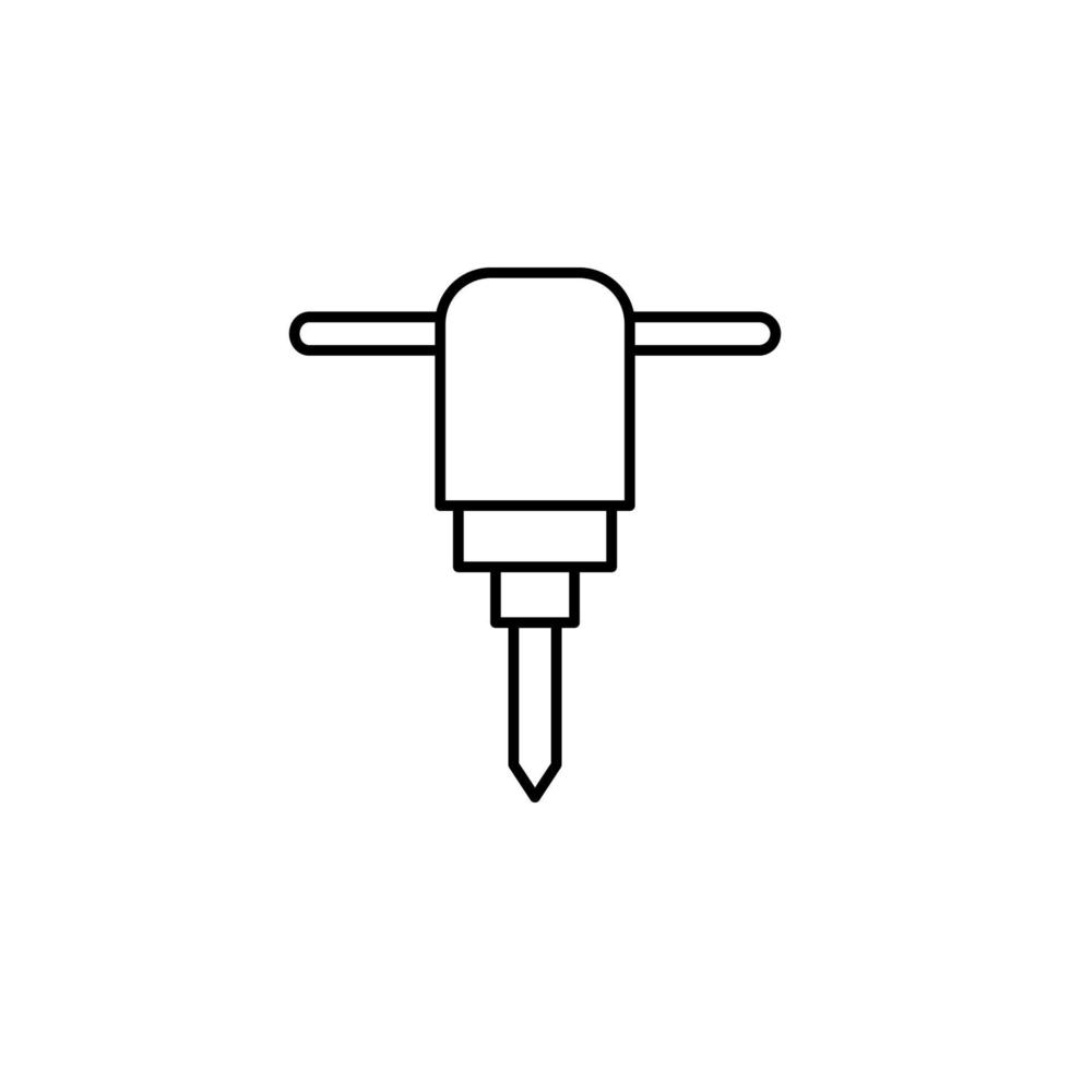 martello vettore icona illustrazione
