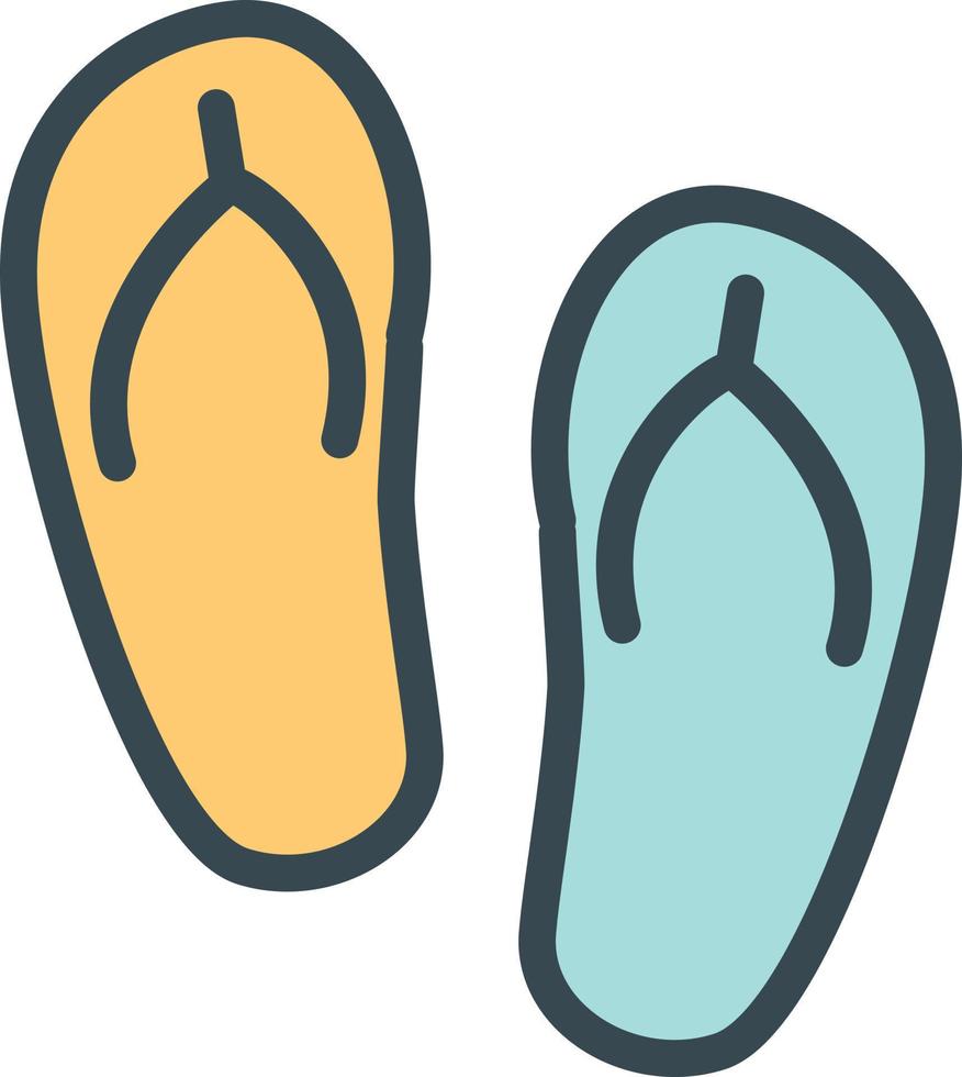 Flip flop illustrazione vettore