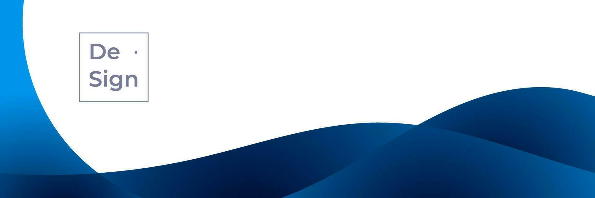 sfondo astratto onda blu. illustrazione vettoriale. vettore