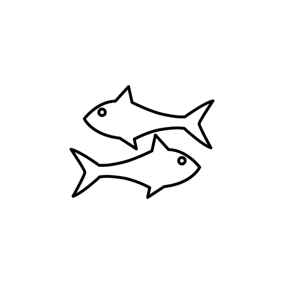 acquario cartello vettore icona illustrazione