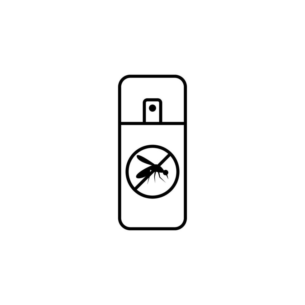 zanzara spray vettore icona illustrazione