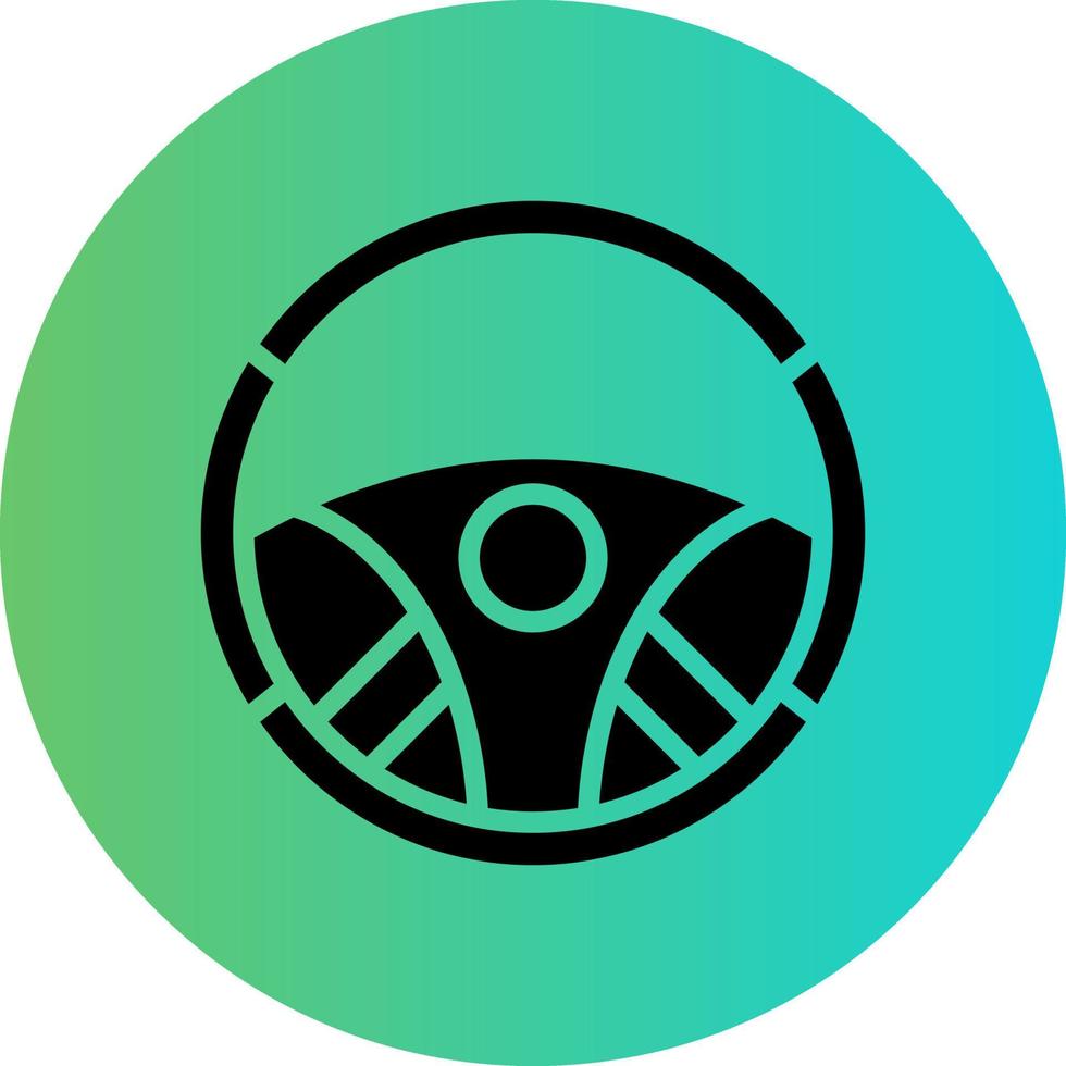 timone ruota vettore icona design