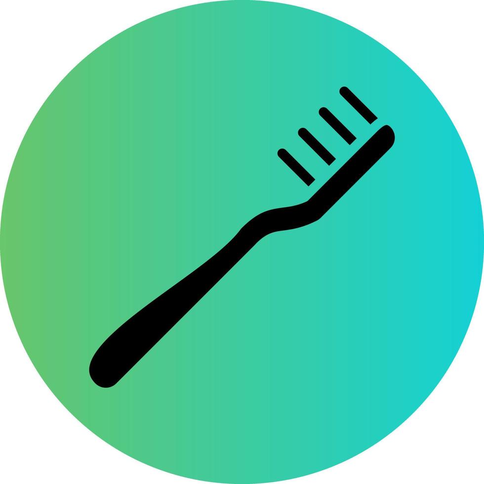 dente spazzole vettore icona design