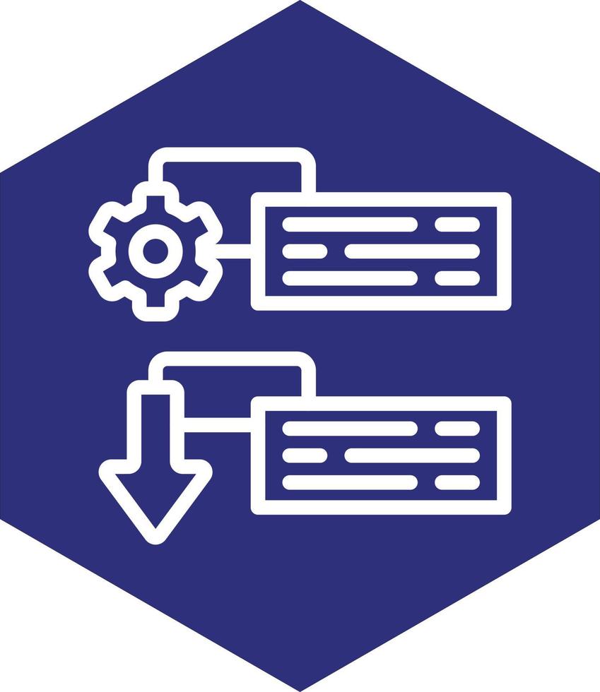 Basso priorità vettore icona design