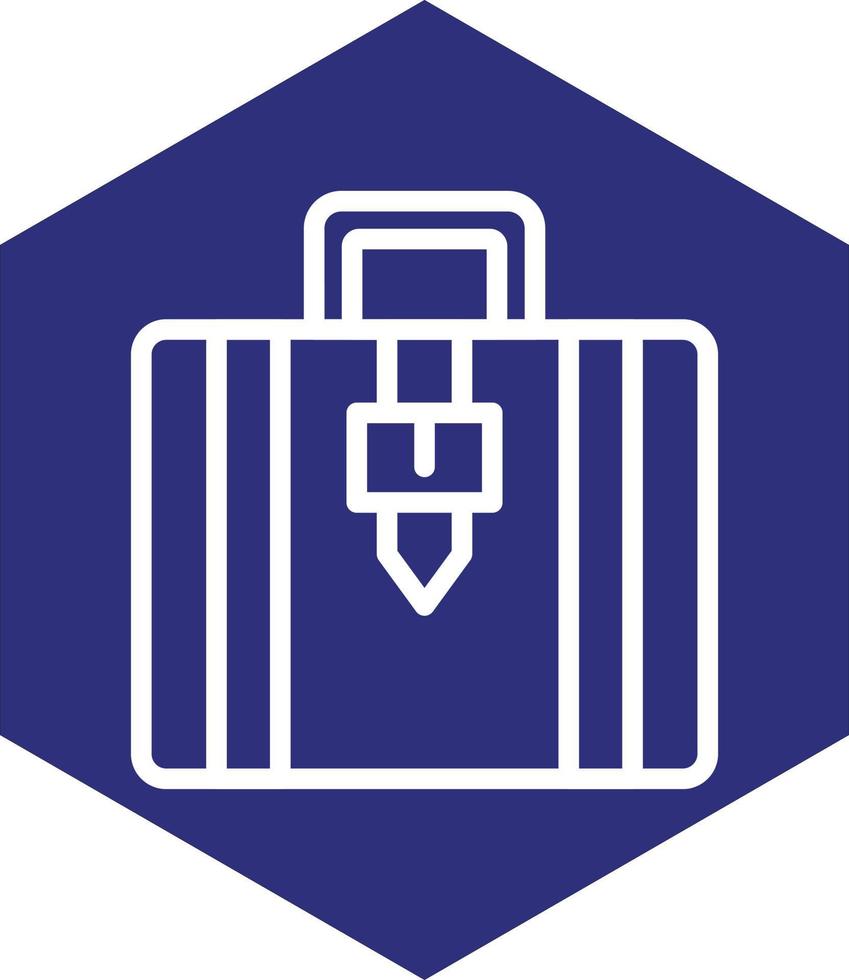 valigia vettore icona design