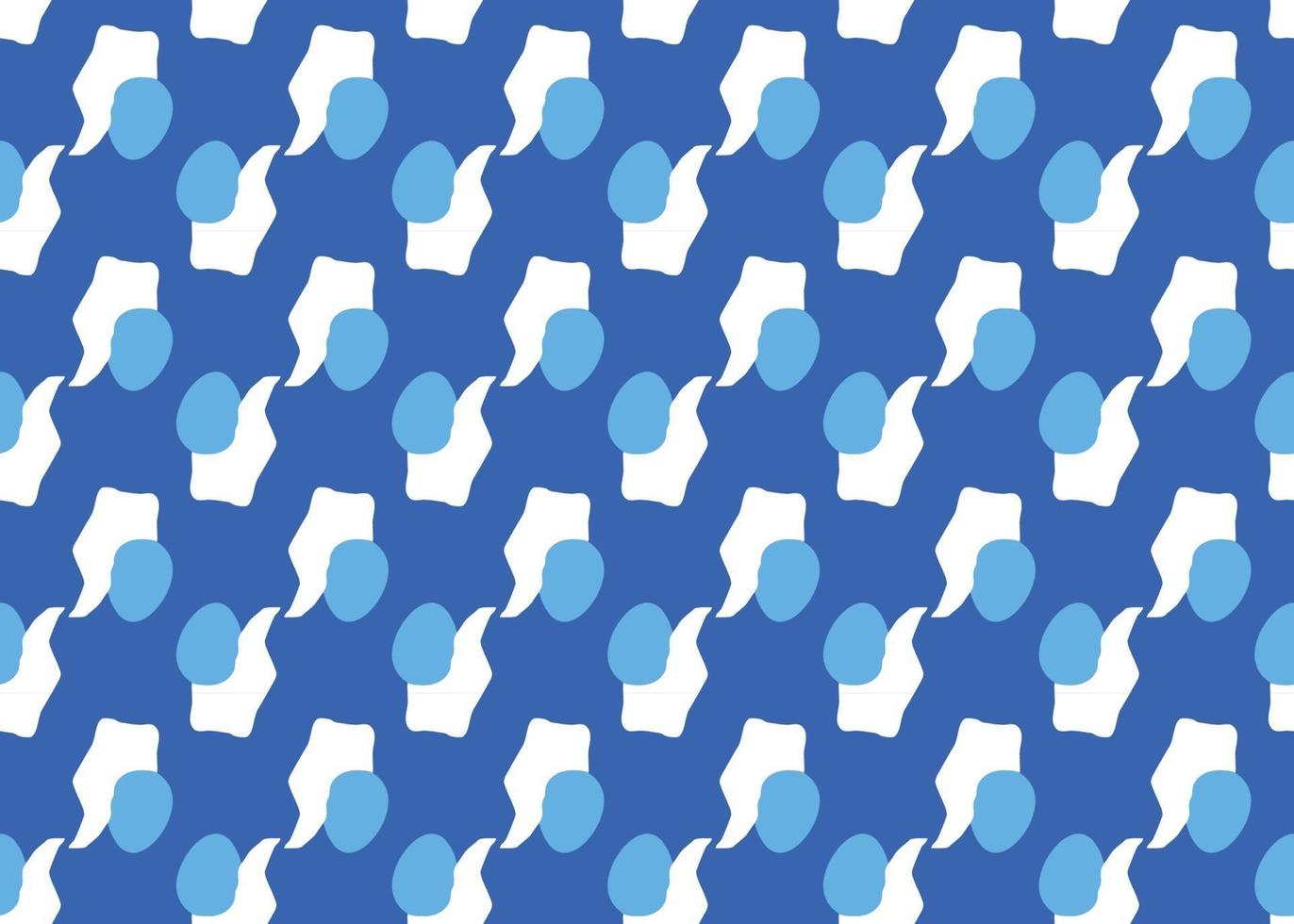 Vector texture di sfondo, seamless pattern. colori disegnati a mano, blu, bianchi.