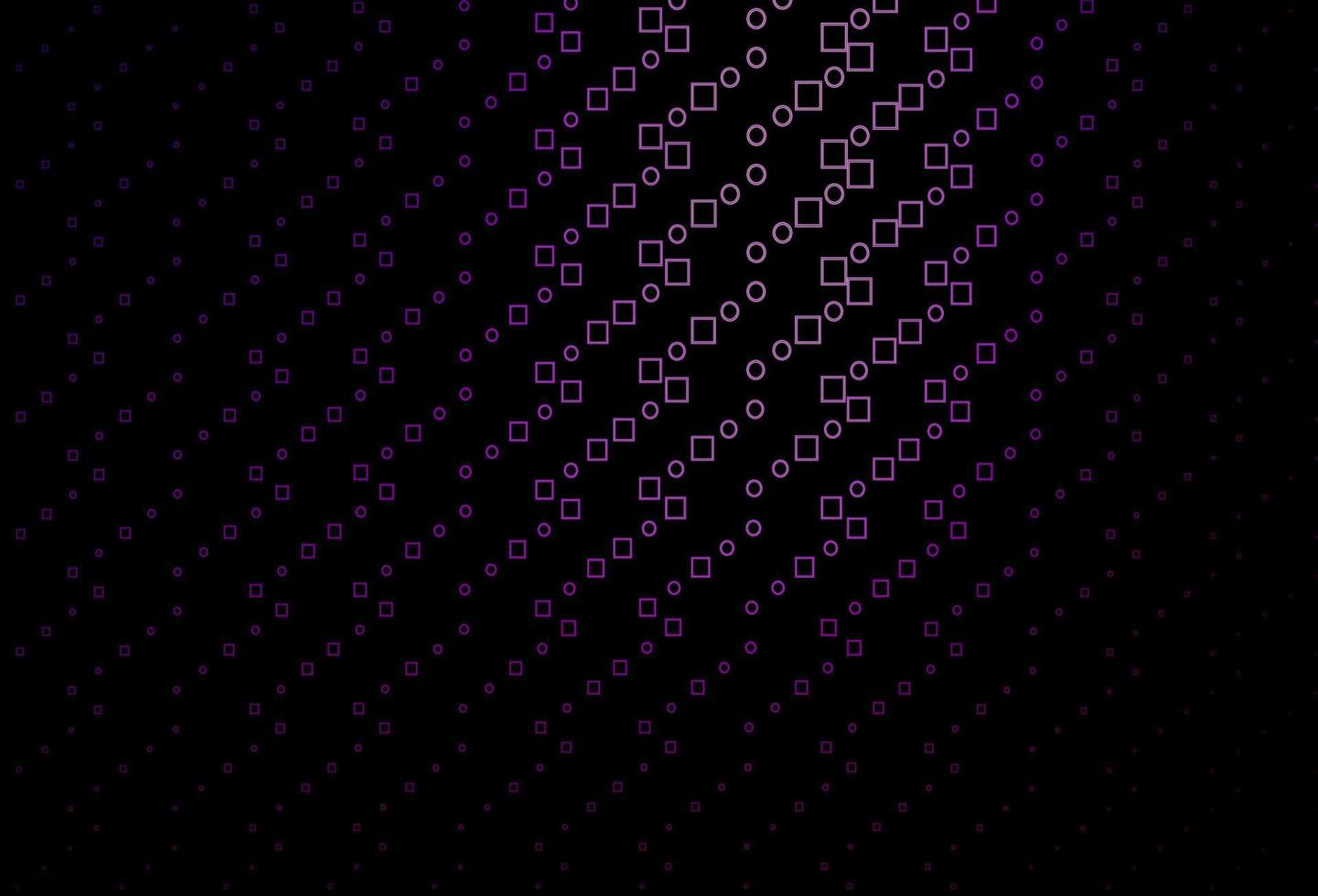 sfondo vettoriale viola scuro con linee, rettangoli.