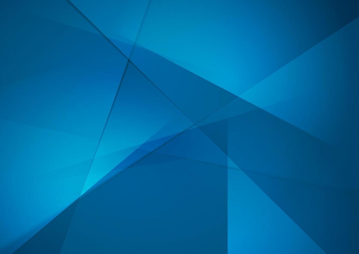 luminosa blu hi-tech poligonale aziendale sfondo vettore