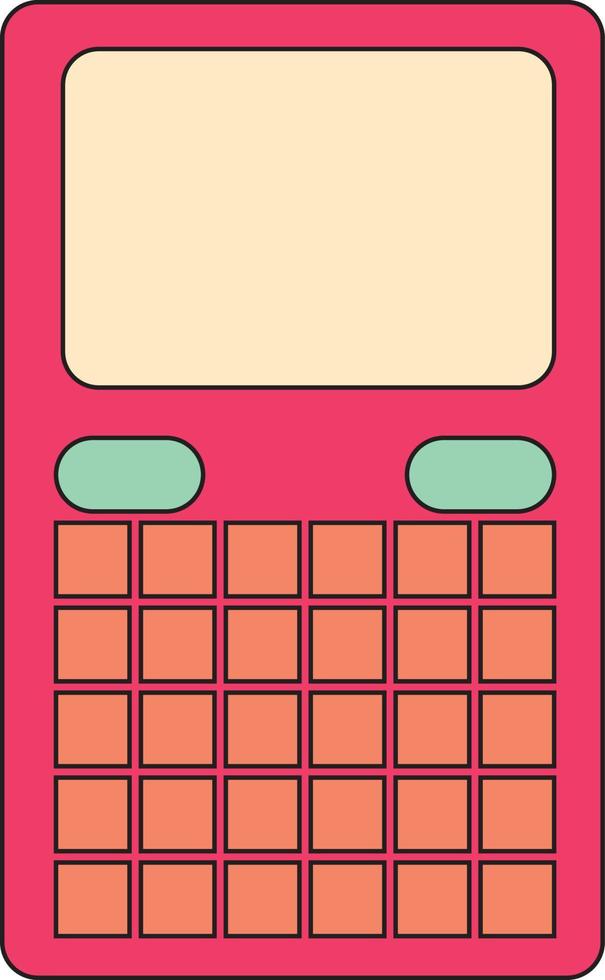 illustrazione vettore grafico di retrò Groovy vecchio Telefono icona