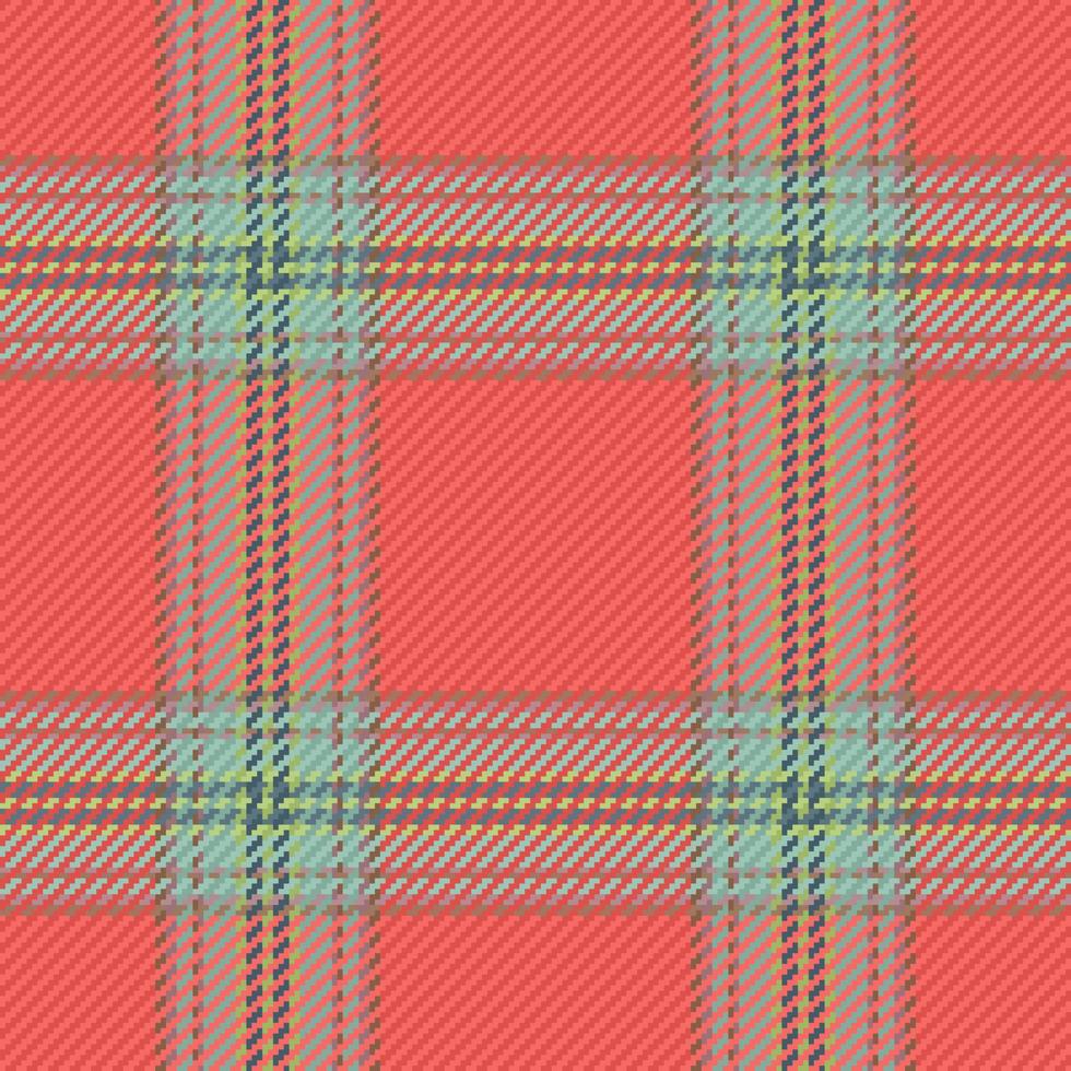 plaid senza soluzione di continuità vettore. struttura dai un'occhiata tessuto. tessile modello sfondo tartan. vettore