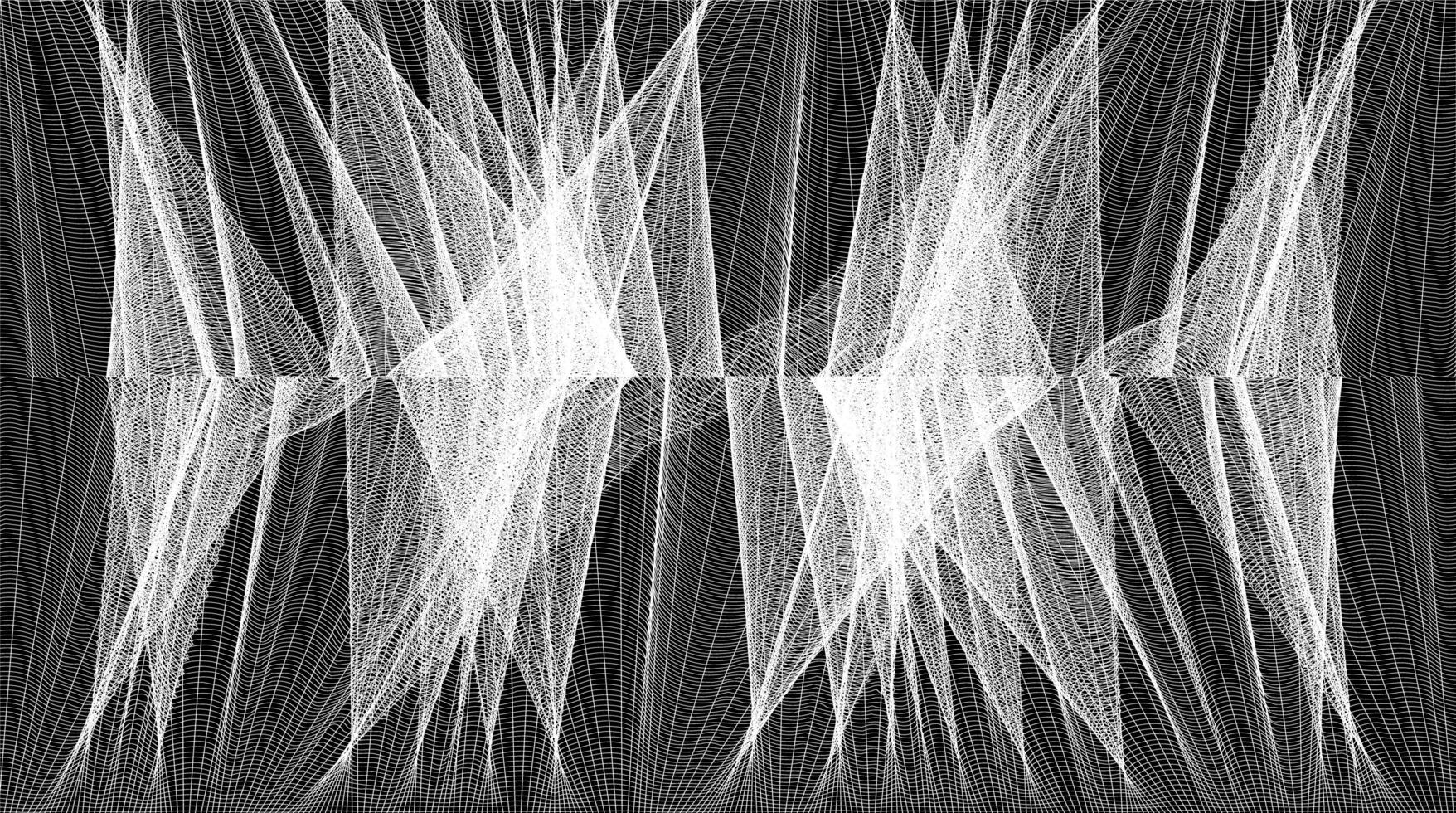 ragnatela su sfondo di tecnologia vettore