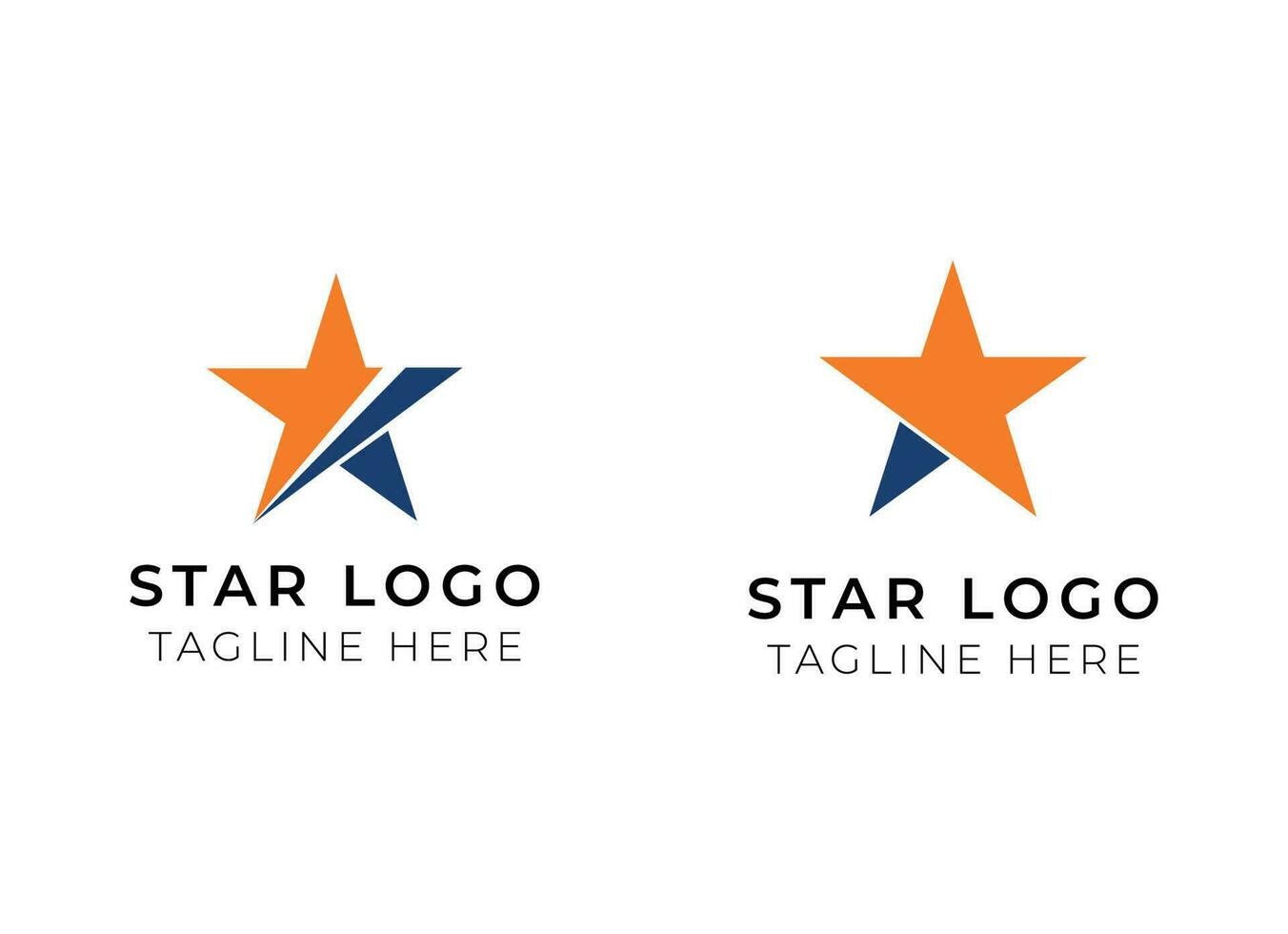 stella icona e logo design vettore