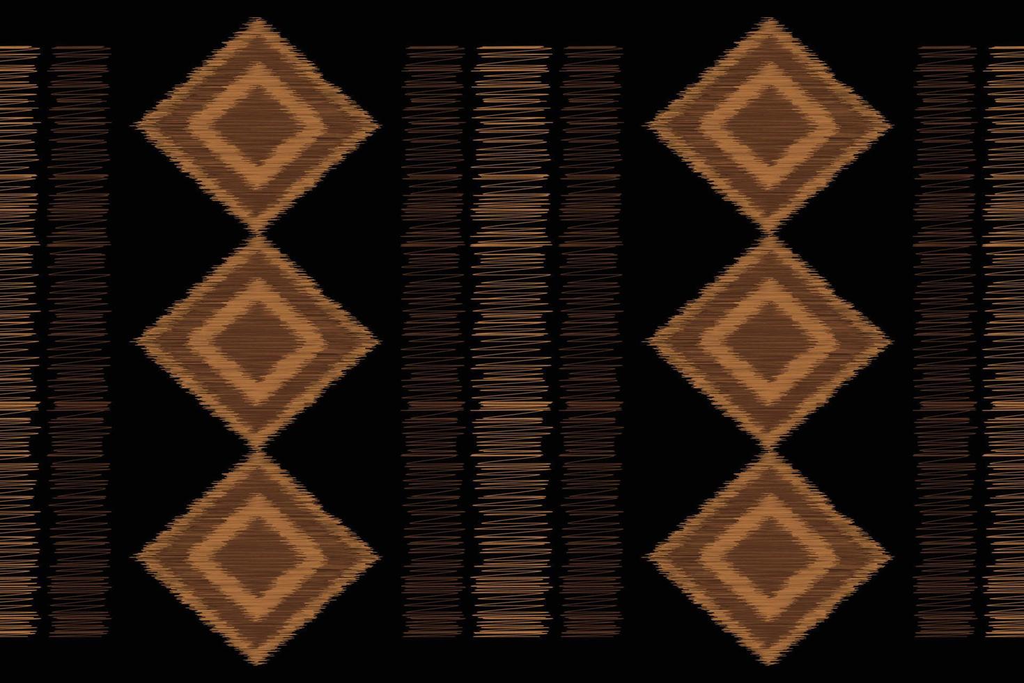 etnico ikat tessuto modello geometrico stile.africano ikat ricamo etnico orientale modello nero sfondo. astratto,vettore,illustrazione.per trama, abbigliamento, scraf, decorazione, tappeto. vettore