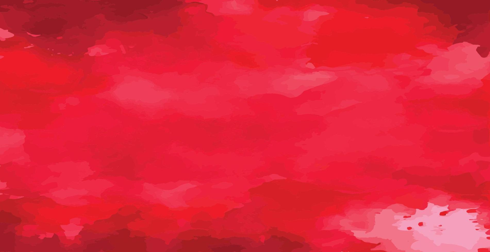 astratto acquerello sfondo rosso e bianca carta struttura, colorato acquerello grunge - vettore