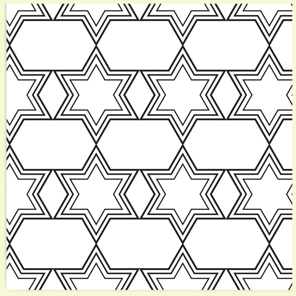 senza soluzione di continuità modello nel autentico arabo stile. vettore illustrazione