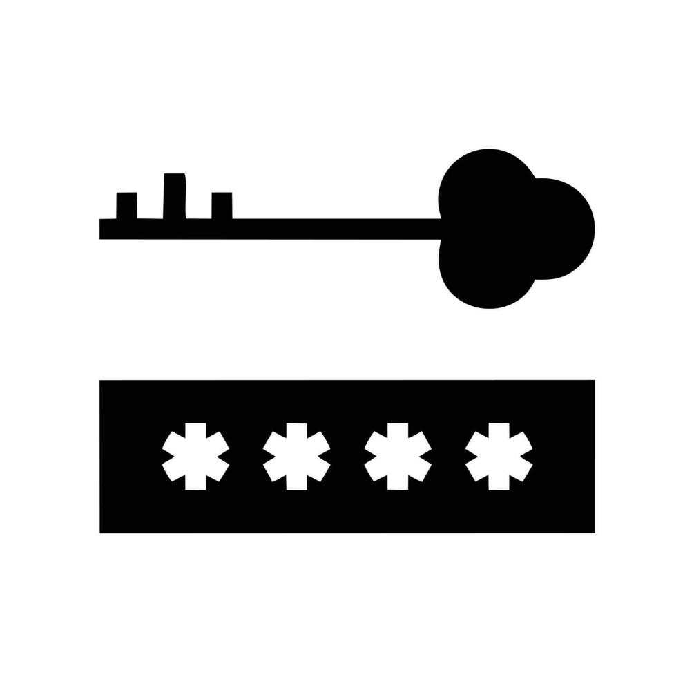 serratura sicurezza icona simbolo vettore Immagine. illustrazione di il chiave sicuro accesso sistema vettore design. eps 10