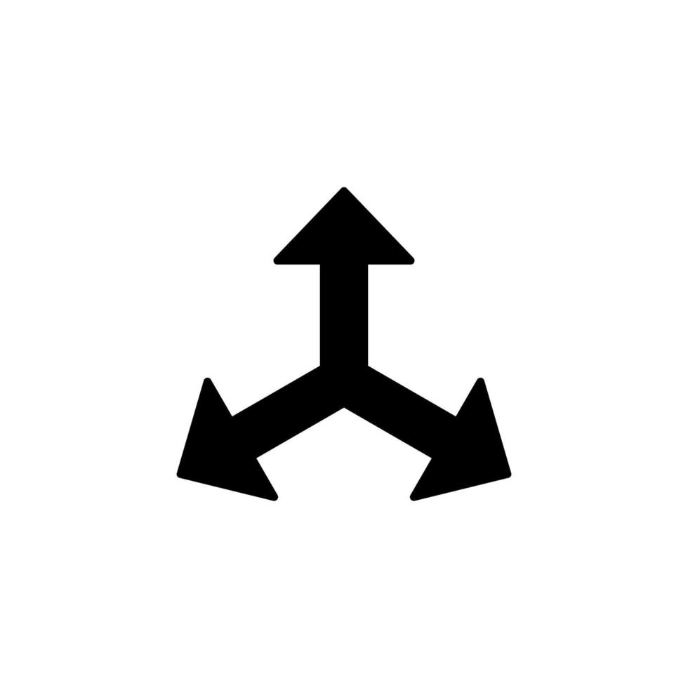 freccia in movimento vettore icona illustrazione