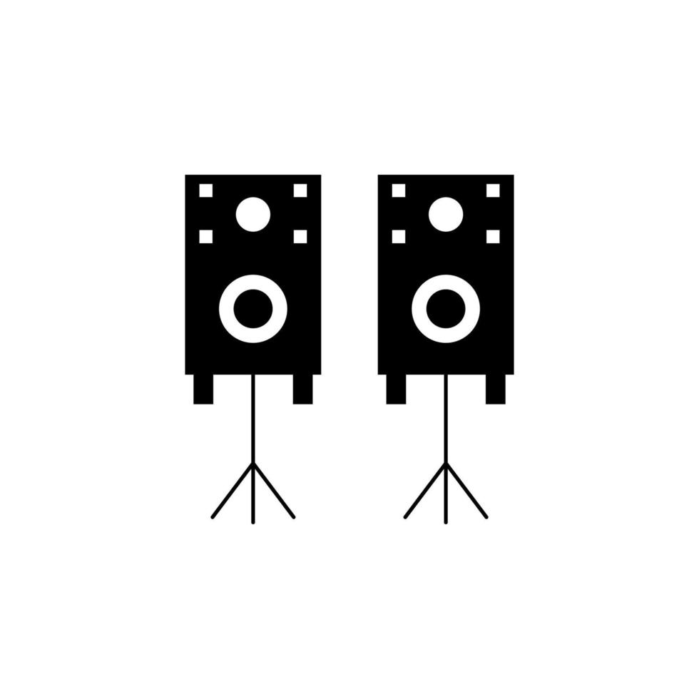 karaoke, Audio, altoparlante vettore icona illustrazione