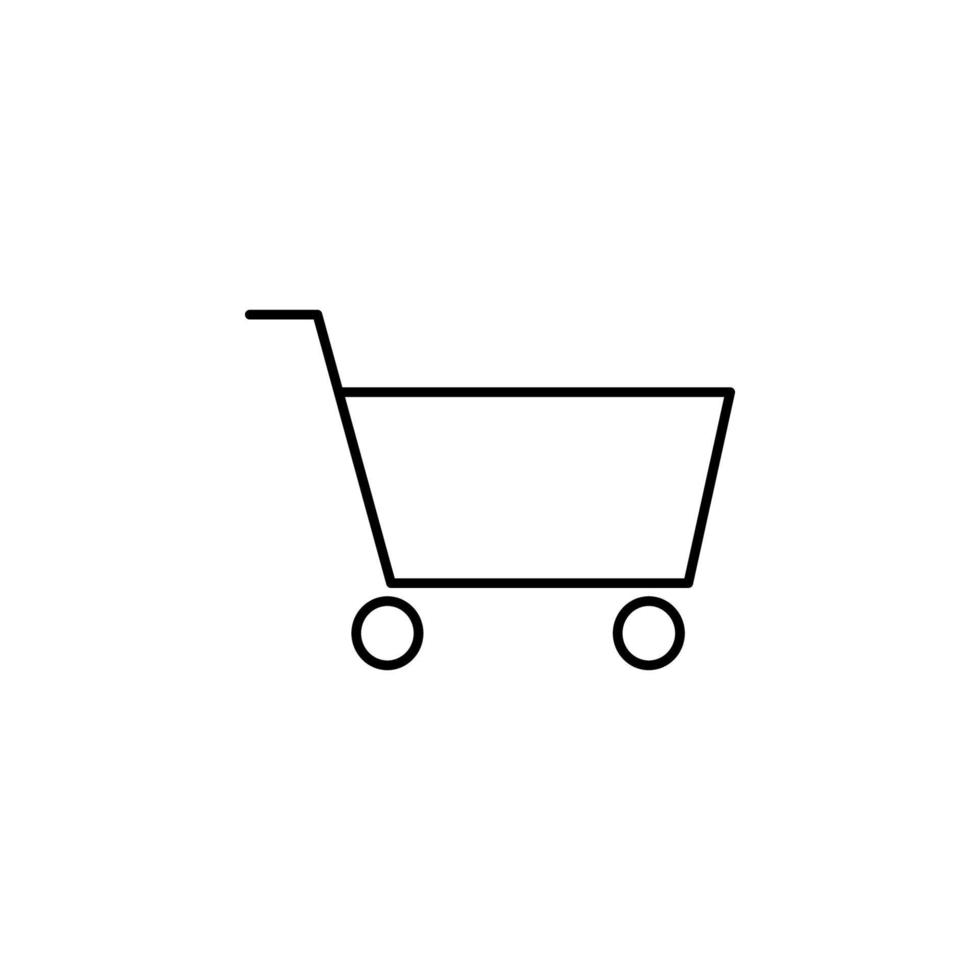 shopping shopping vettore icona illustrazione