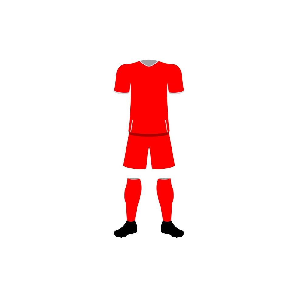 Serbia nazionale calcio modulo vettore icona illustrazione