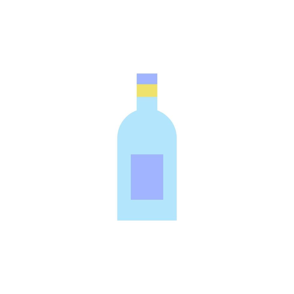 cucina, bottiglia vettore icona illustrazione