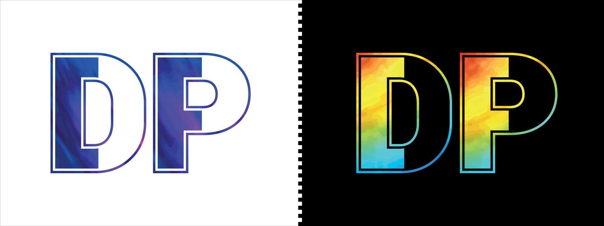 iniziale lettera dp logo icona vettore design modello. premio lussuoso logotipo per aziendale attività commerciale identità