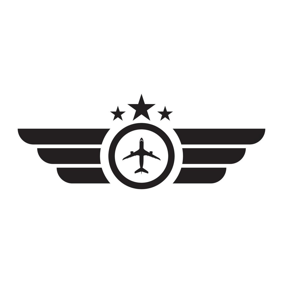 aviazione icona, vettore illustrazione