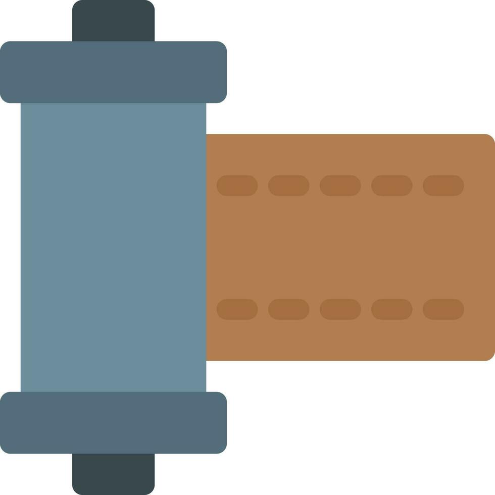 illustrazione vettoriale della bobina su uno sfondo. simboli di qualità premium. icone vettoriali per il concetto e la progettazione grafica.