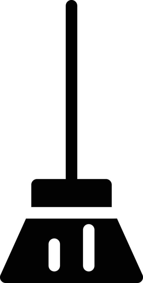 illustrazione vettoriale di scopa su uno sfondo. simboli di qualità premium. icone vettoriali per il concetto e la progettazione grafica.