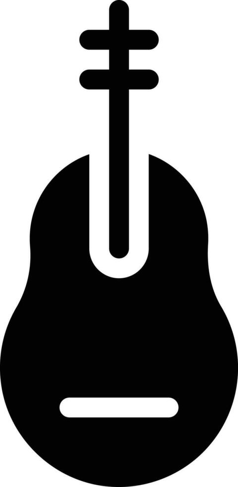 illustrazione vettoriale di chitarra su uno sfondo simboli di qualità premium. icone vettoriali per il concetto e la progettazione grafica.