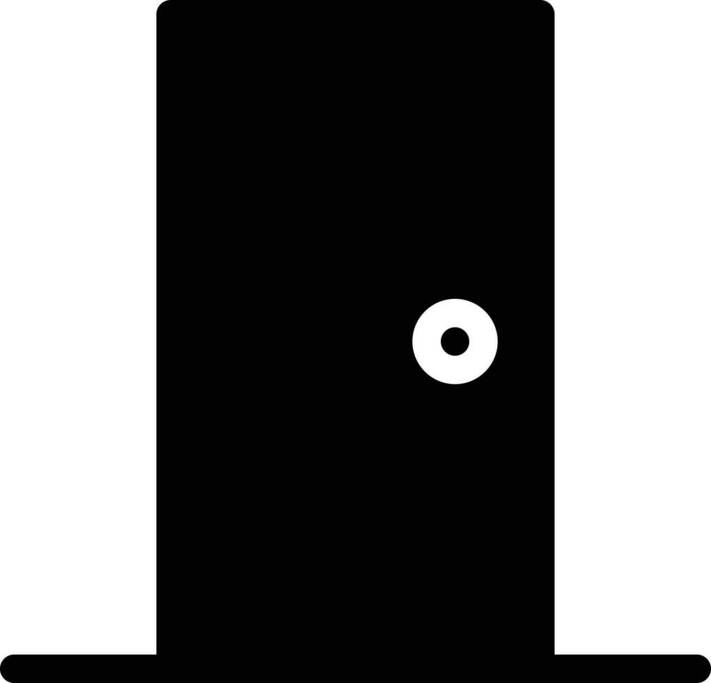 illustrazione vettoriale della porta su uno sfondo. simboli di qualità premium. icone vettoriali per il concetto e la progettazione grafica.