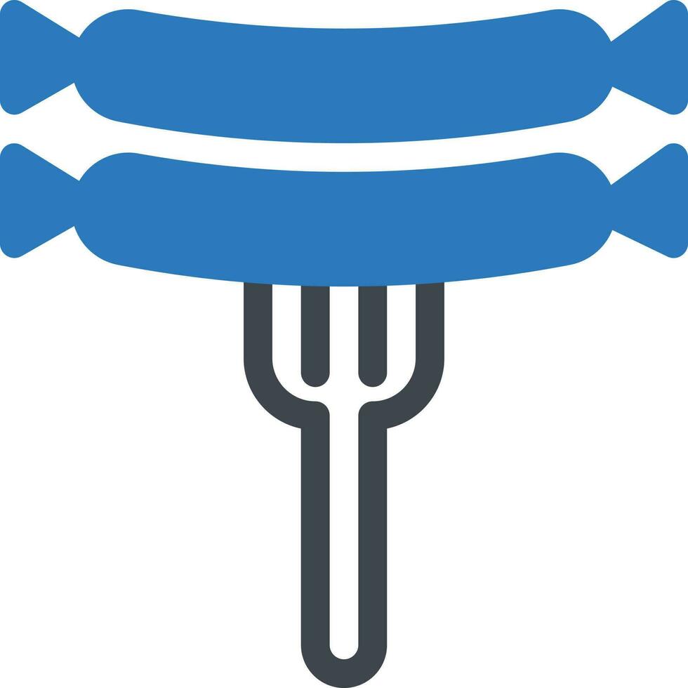 illustrazione vettoriale di hot dog su uno sfondo simboli di qualità premium. icone vettoriali per il concetto e la progettazione grafica.