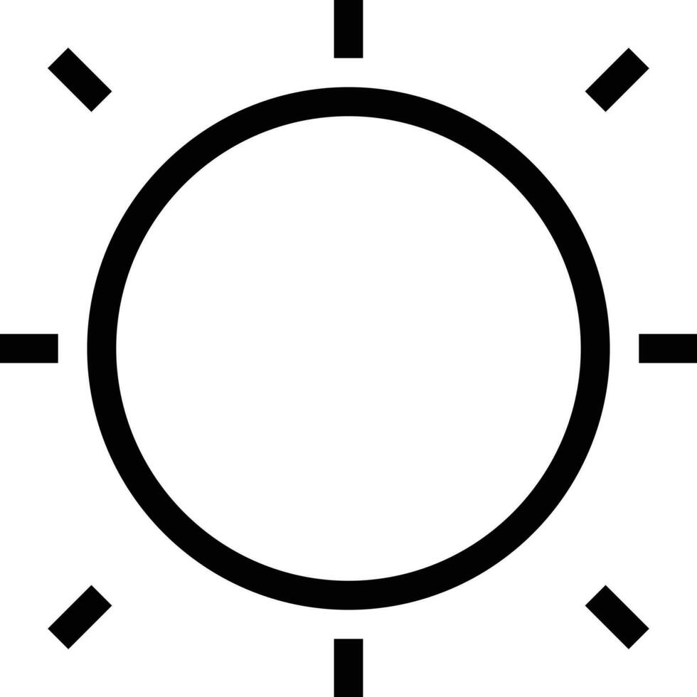 illustrazione vettoriale del sole su uno sfondo. simboli di qualità premium. icone vettoriali per il concetto e la progettazione grafica.