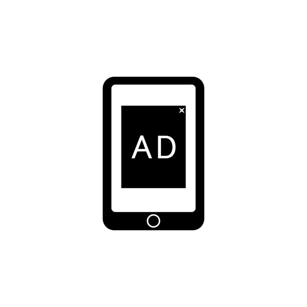 mobile marketing vettore icona illustrazione