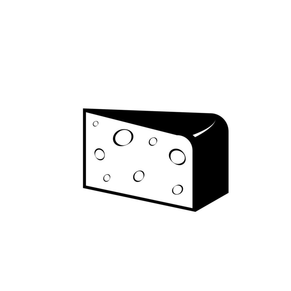 illustrazione dell'icona di vettore del formaggio