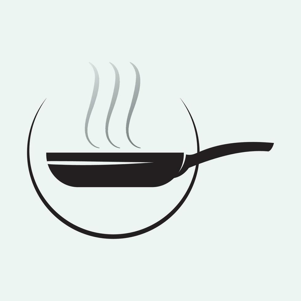 cucinando icona logo creativo vettore