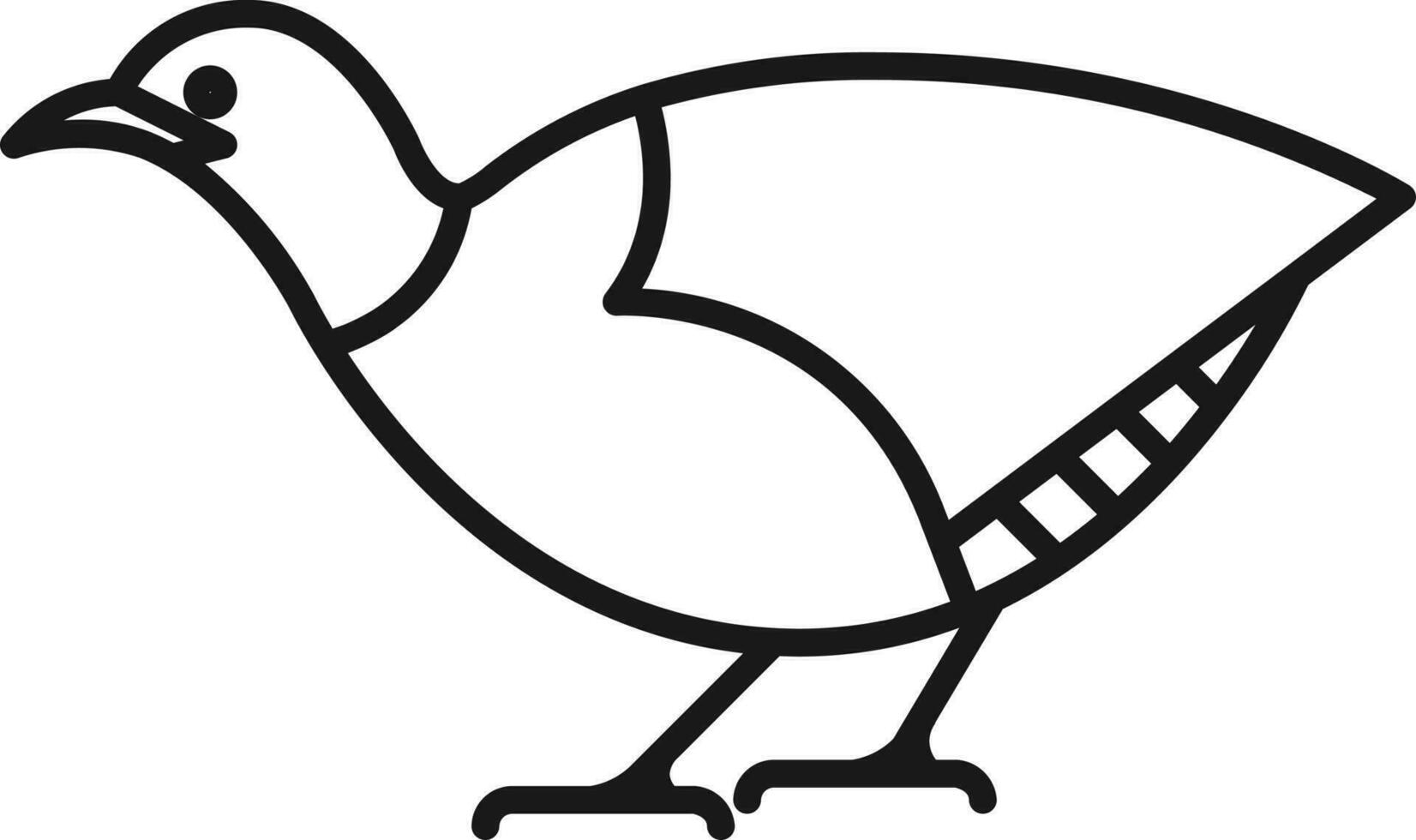 uccello illustrazione vettore
