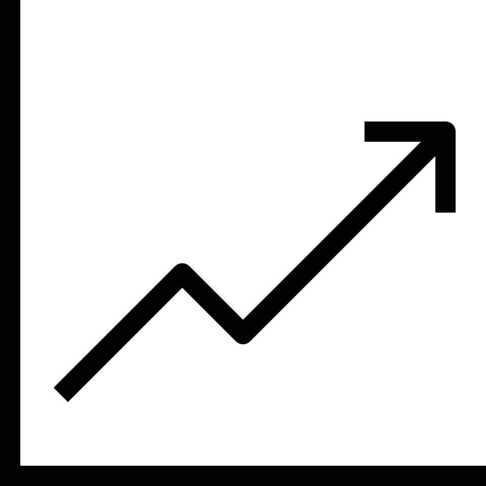 illustrazione vettoriale del grafico su uno sfondo. simboli di qualità premium. icone vettoriali per il concetto e la progettazione grafica.