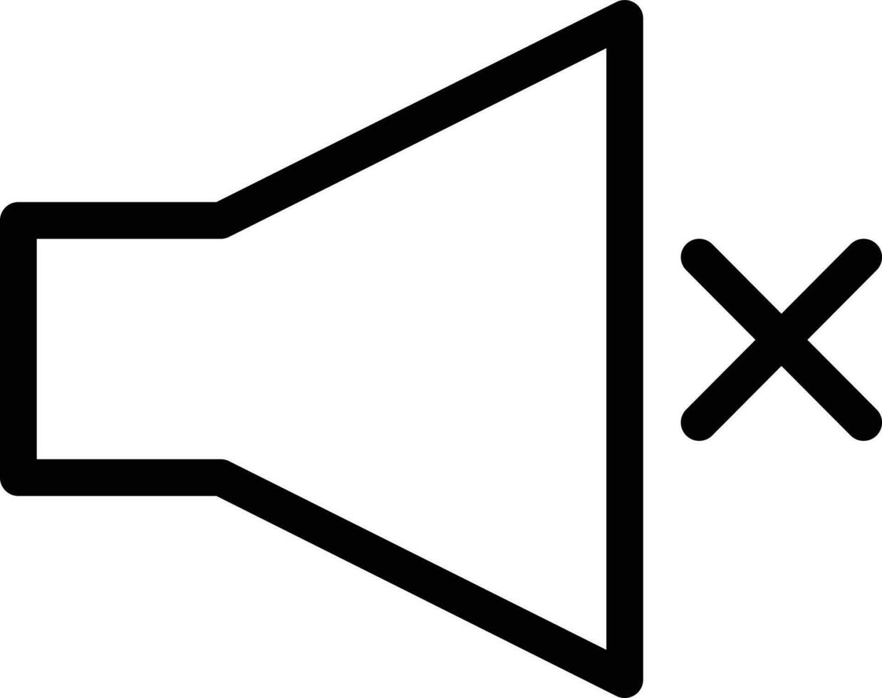 illustrazione vettoriale muto su uno sfondo simboli di qualità premium. icone vettoriali per il concetto e la progettazione grafica.