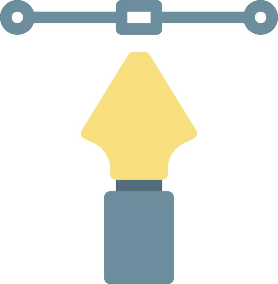 illustrazione vettoriale bezier su uno sfondo. simboli di qualità premium. icone vettoriali per il concetto e la progettazione grafica.