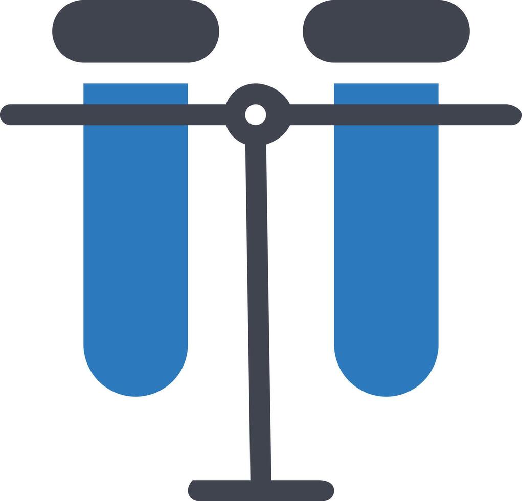 illustrazione vettoriale della provetta su uno sfondo. simboli di qualità premium. icone vettoriali per il concetto e la progettazione grafica.