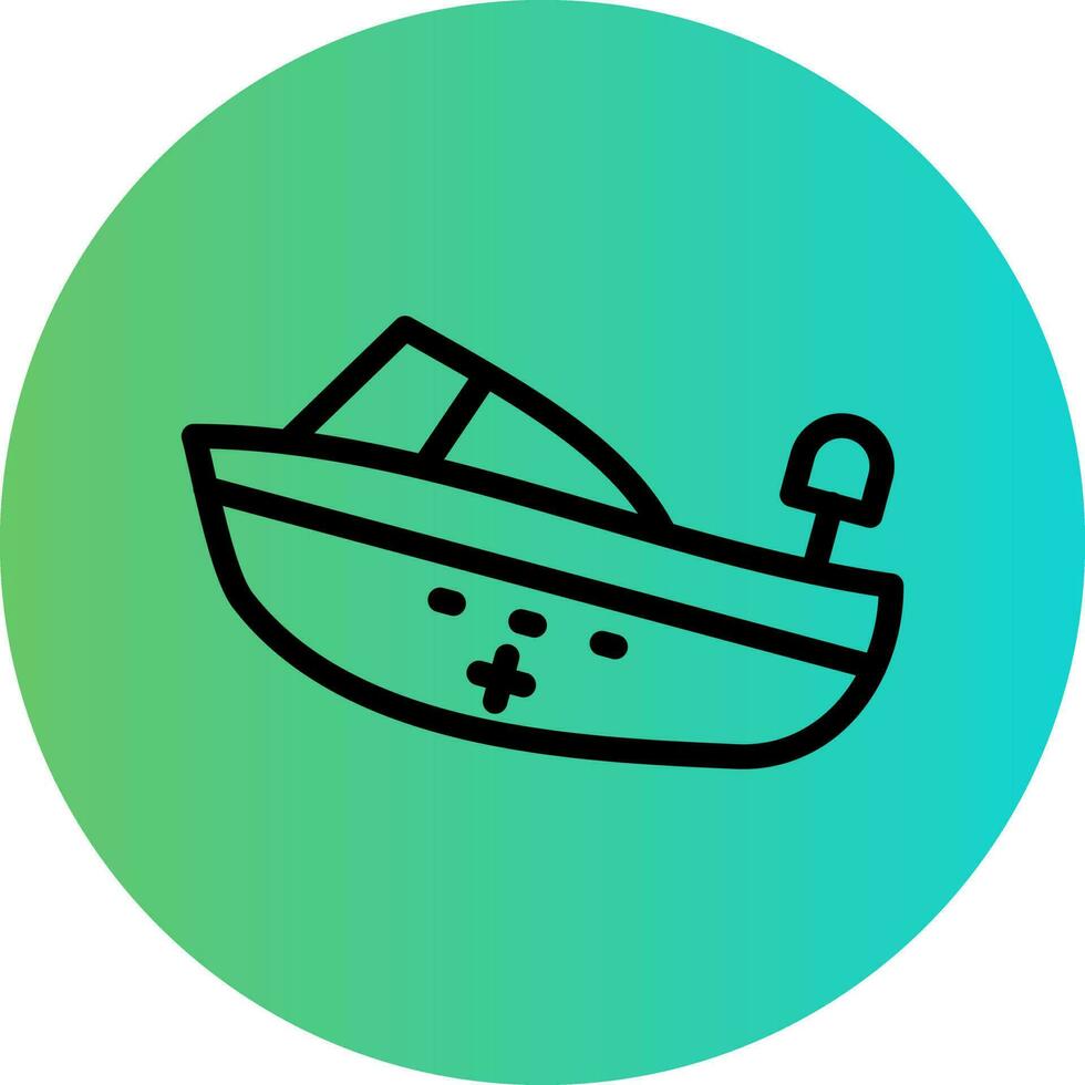 salvare barca vettore icona design