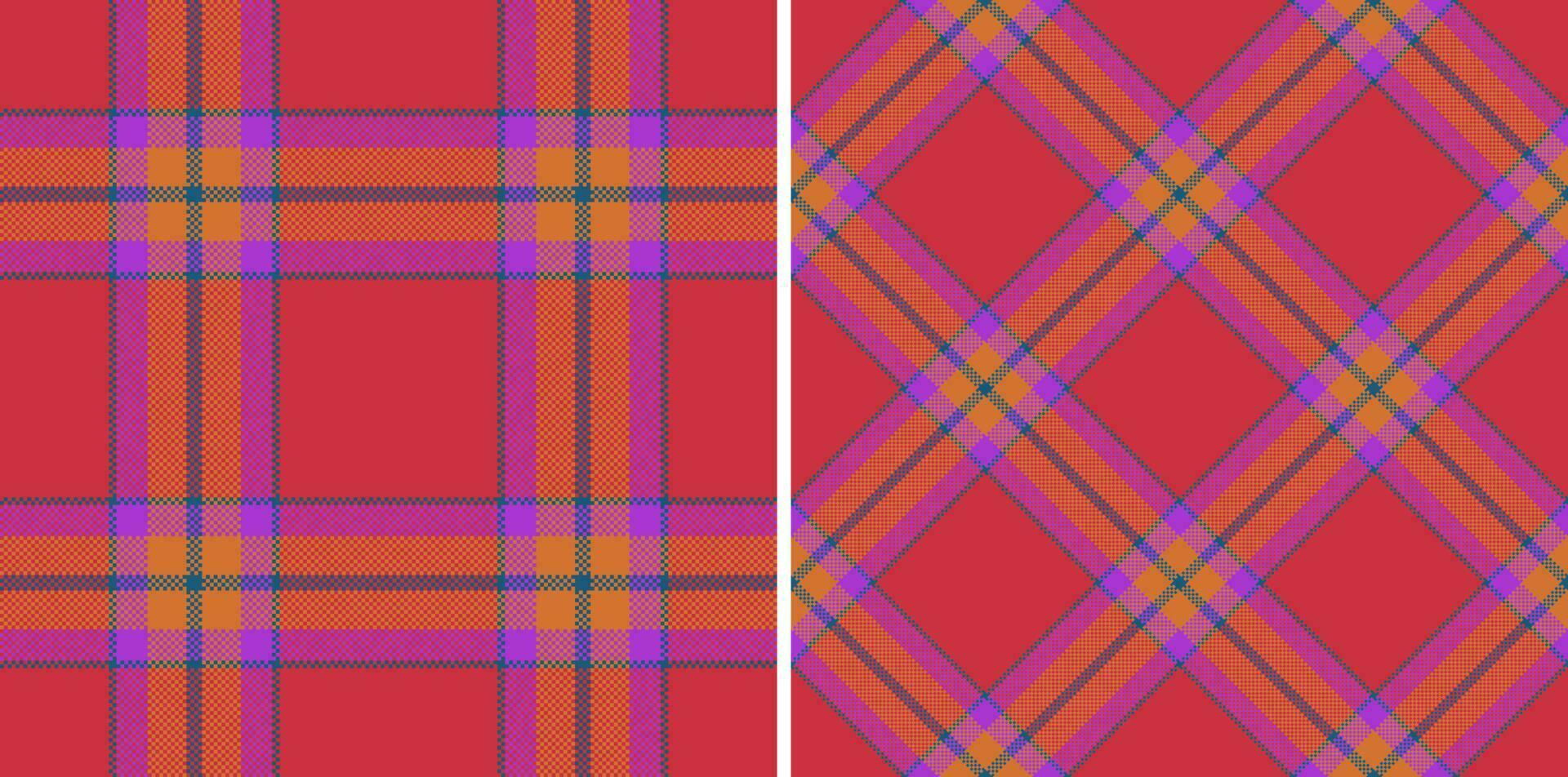 dai un'occhiata struttura tartan. modello vettore sfondo. tessile senza soluzione di continuità tessuto plaid.