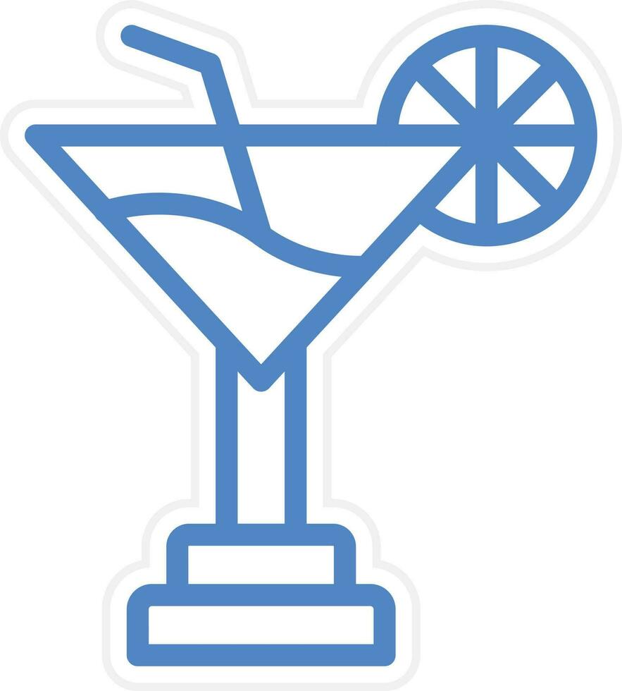 cocktail vettore icona stile